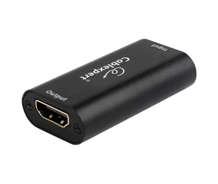 Фото - адаптер и кабель Ретранслятор Cablexpert HDMI (19+19пин) F/F (DRP-HDMI-02)