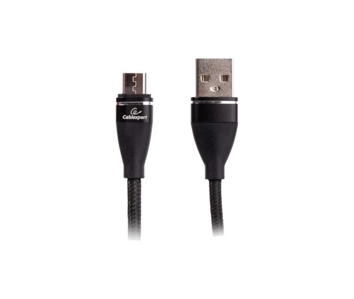 Фото - адаптер и кабель Кабель Cablexpert micro USB 2.0 A-папа/Micro B-папа (CCPB-M-USB-11BK)