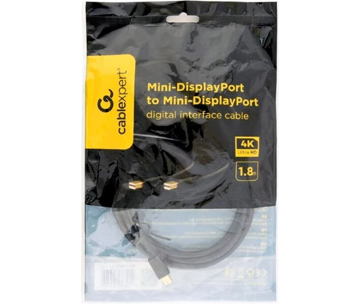 Фото - адаптер и кабель Кабель Cablexpert Mini DisplayPort на Mini DisplayPort,4К 30Гц, 1,8м (CCP-mDPmDP2-6)