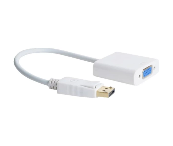Фото - адаптер и кабель Адаптер Cablexpert DisplayPort на VGA (A-DPM-VGAF-02-W)