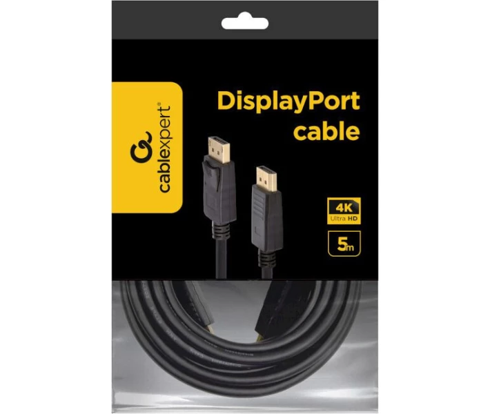 Фото - адаптер и кабель Кабель Cablexpert DisplayPort V1.2, 4К 60Гц, 5м (CC-DP2-5M)