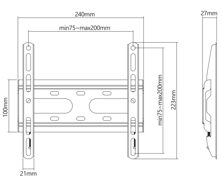 Фото - кронштейн для телевизора Кронштейн UniBracket BZ 03-20