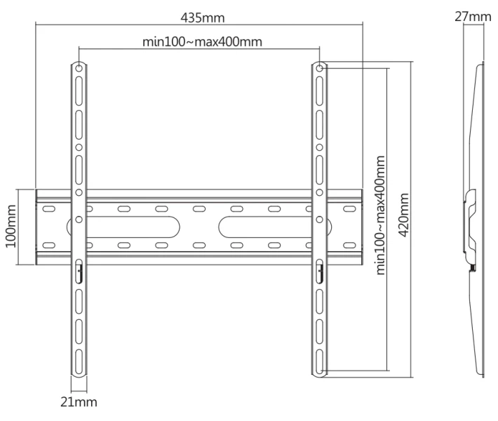 Фото - кронштейн для телевизора Кронштейн UniBracket BZ 03-40