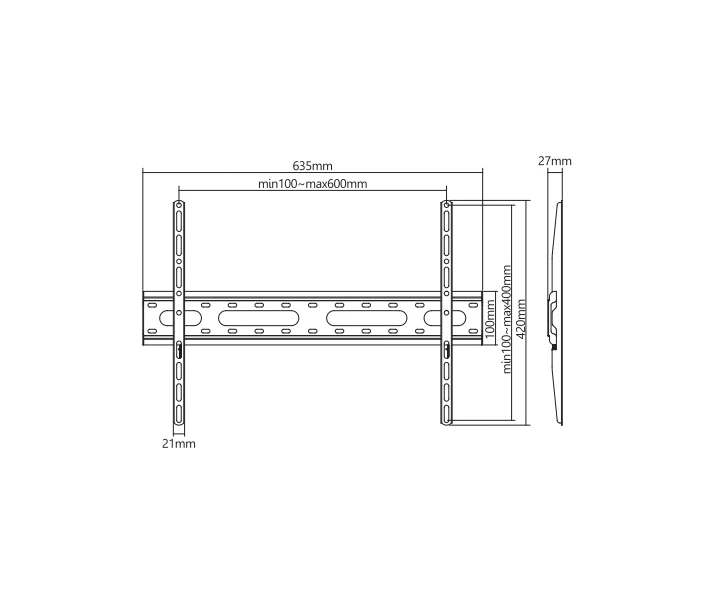 Фото - кронштейн для телевизора Кронштейн UniBracket BZ 03-60