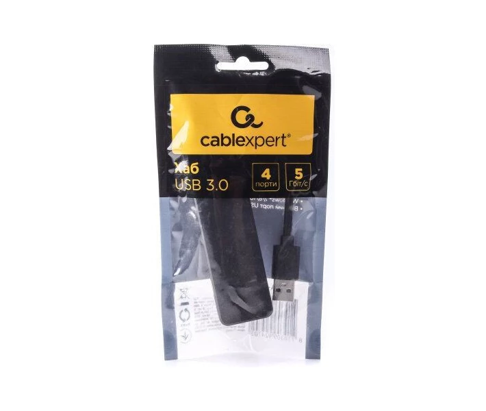 Фото - кардридер Концентратор USB3.2 Gen1 Cablexpert (A-AMU3-4P-01)