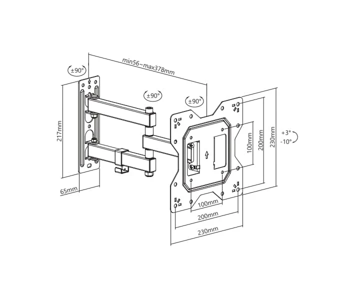 Фото - кронштейн для телевизора Кронштейн ITECHmount LCD523B