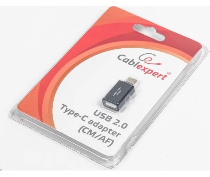 Фото - адаптер и кабель Адаптер USB Type C -> USB 2.0 Cablexpert (A-USB2-CMAF-01)