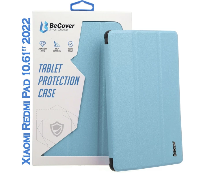 Фото - чехол Чехол-книжка BeCover Smart Case для Xiaomi Redmi Pad 10.61" 2022 Light Blue (708726)