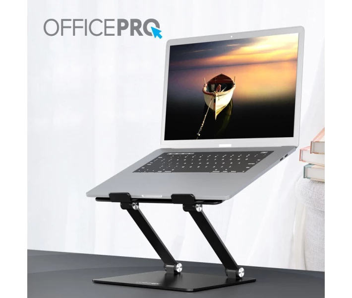 Фото - стол и подставку для ноутбука Подставка под ноутбук OfficePro LS111 Black