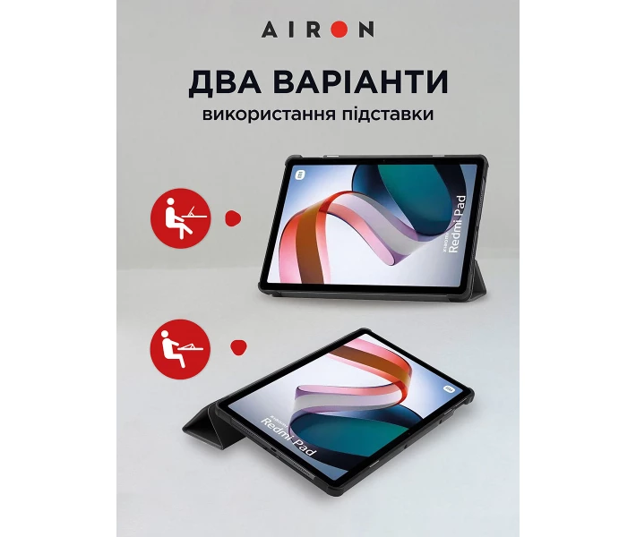 Фото - чехол Чехол AirOn Premium для Xiaomi Redmi Pad 10.6" 2022 Black (4822352781087)