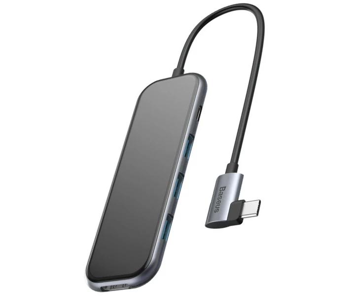Фото - кардридер Док-станция Baseus Multi-functional Gray (CAHUB-BZ0G)