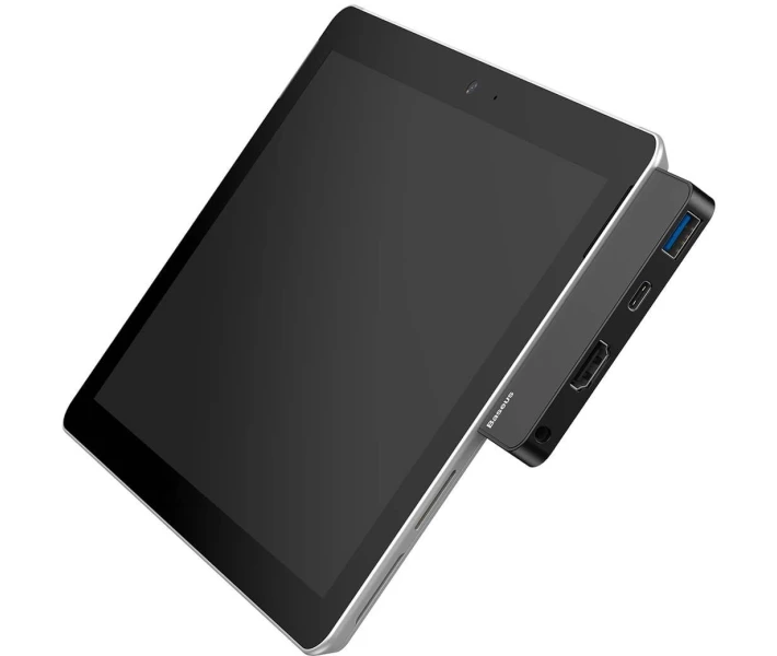 Фото - кардридер Док-станция Baseus Multifunctional HUB Black (CAHUB-FT01)