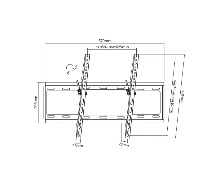 Фото - кронштейн для телевизора Кронштейн UniBracket BZ 01-61