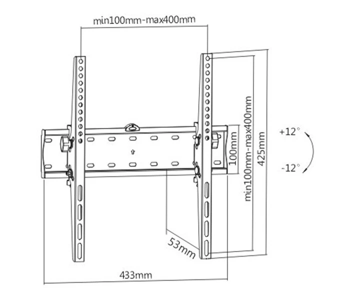 Фото - кронштейн для телевизора Кронштейн Gembird WM-55T-02