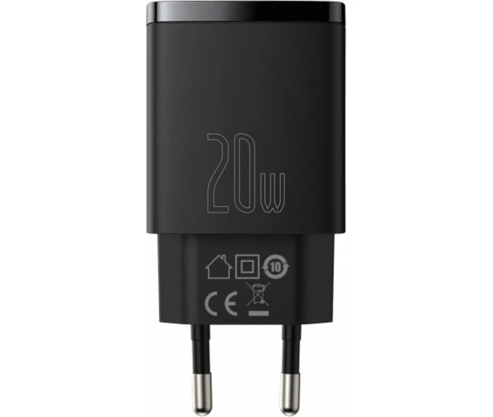 Фото - зарядное устройство для телефона и планшета Зарядное устройство Baseus 20W U+C QC (CCXJ-B01) черн.