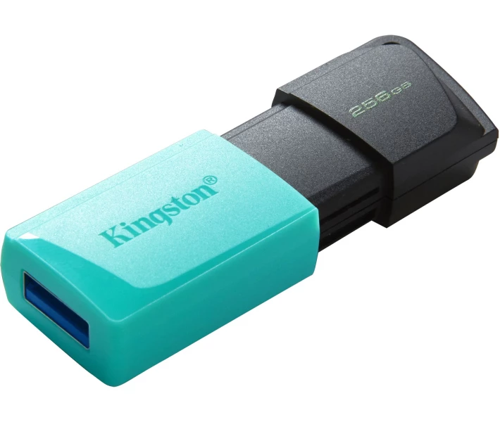 Фото - флешку Флеш-память USB Kingston DT Exodia M 256GB Black + Teal USB 3.2 (DTXM/256GB)