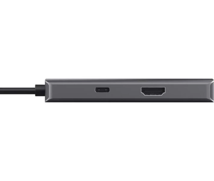 Фото - кардридер Док-станция USB-C Trust Dalyx Aluminium Dock 6in1 (24968)