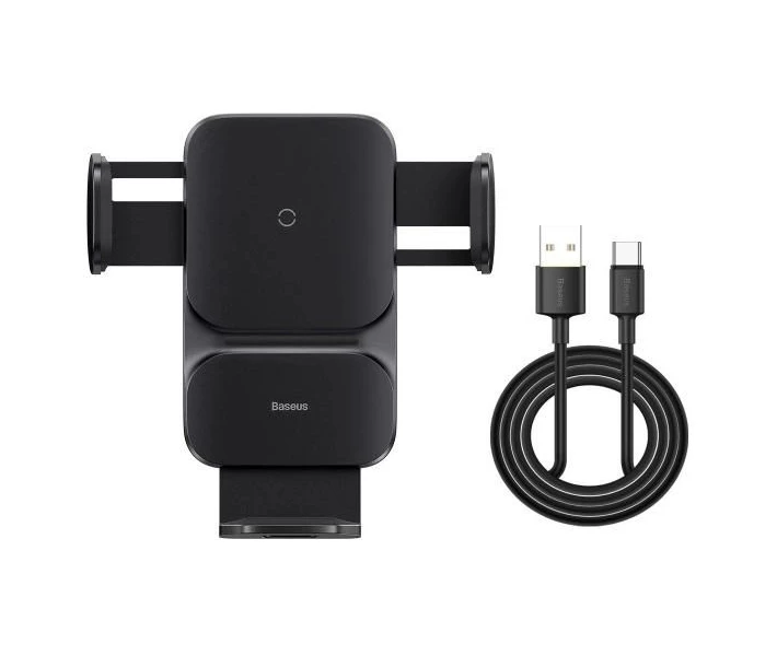 Фото - автомобильный держатель Держатель Baseus Wireless Charge QI 15W (CGZX000001) черный