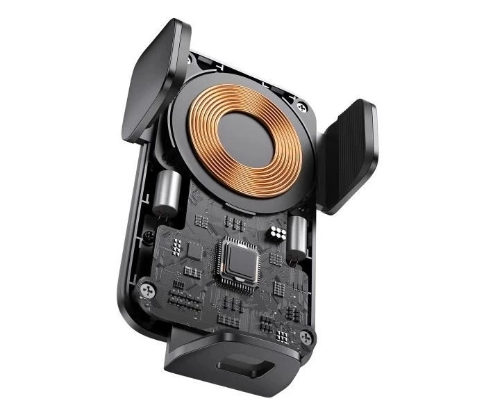 Фото - автомобильный держатель Держатель Baseus Wireless Charge QI 15W (CGZX000001) черный
