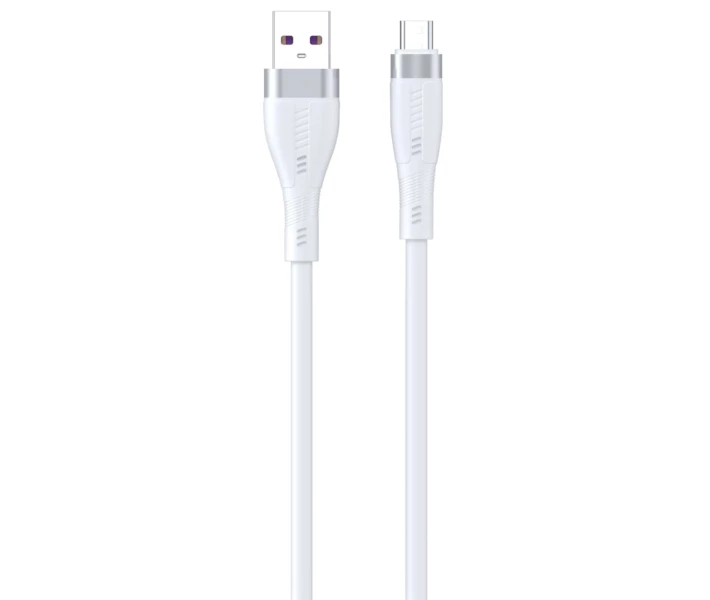Фото - адаптер и кабель Кабель Golf USB to MicroUSB 3А 1m (GC-115m) белый