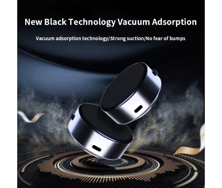 Фото - автомобильный держатель Автодержатель X8 Vacuum Suction 65Kpa X8Q Magnetic черный