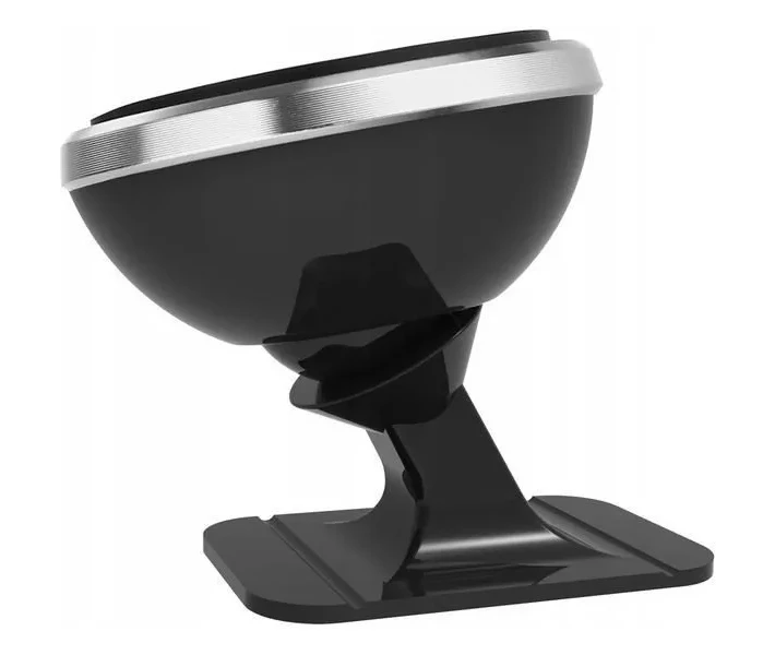 Фото - автомобильный держатель Автодержатель 360° Adjustable Magnetic Phone Mount Silver (SUCX140012)серый