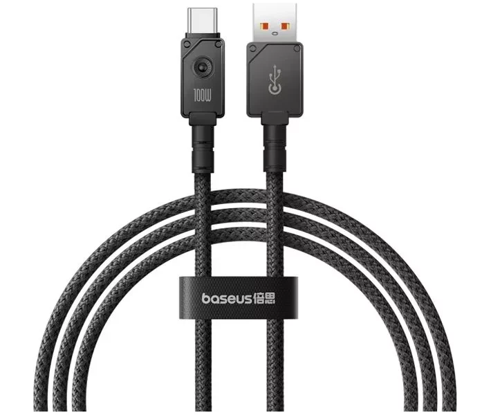 Фото - адаптер и кабель Кабель Baseus Unbreakable Series Fast Charging Data Cable USB to Type-C 100W 1m (P10355801111-00)черный
