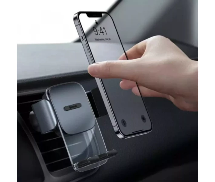 Фото - автомобильный держатель Автодержатель Baseus Easy Control Clamp Car Mount Holder (SUYK000001) черный