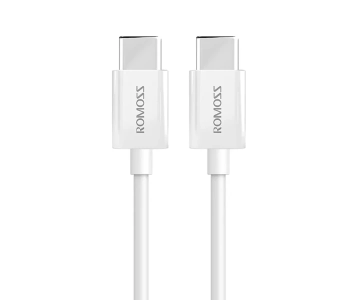 Фото - адаптер и кабель Кабель Romoss CB32 Type-C/Type-C 1м White