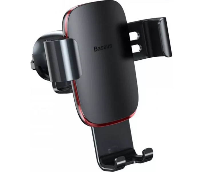 Фото - автомобильный держатель Baseus Metal Age Gravity Air type Dark Grey (SUYL-D0G)