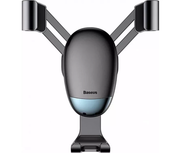 Фото - автомобильный держатель Baseus Mini Gravity Golder Air type Black (SUYL-G01)