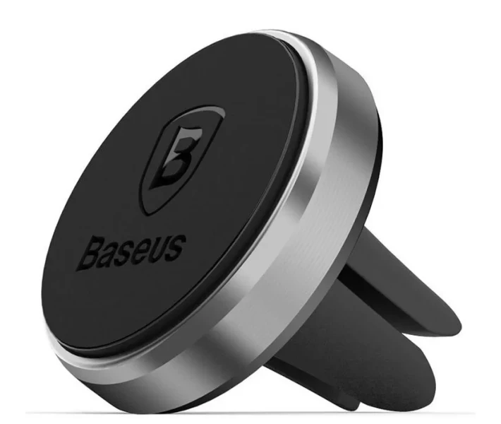 Фото - автомобильный держатель Держатель Baseus Magnetic Air type (SUGENT-MO01) черный
