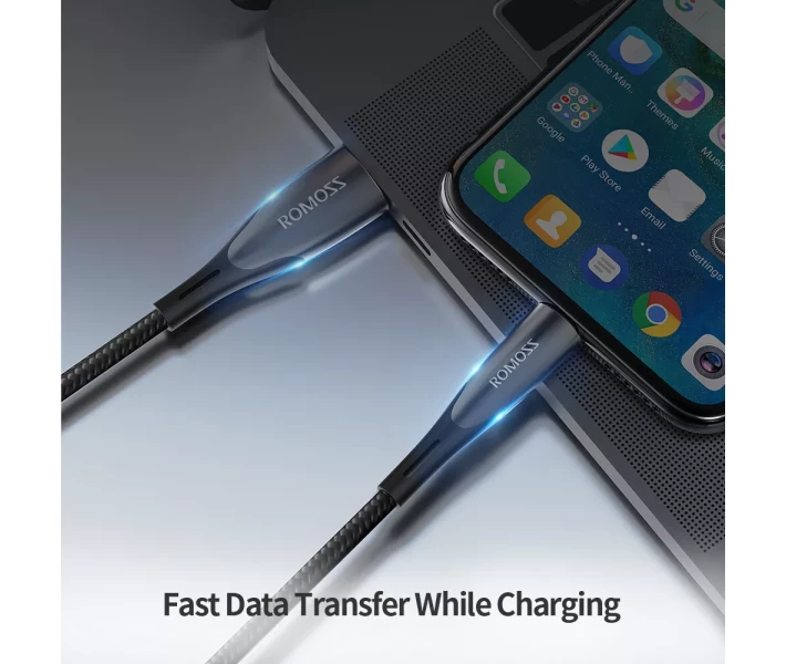 Фото - адаптер и кабель Romoss CB309 5A Fast Charge 1m(CB303-61-223) черный
