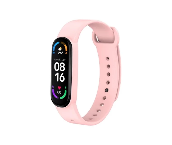Фото - аксессуар к смарт-чсасам Ремешок для Xiaomi Band 6 Cherry blossom pink