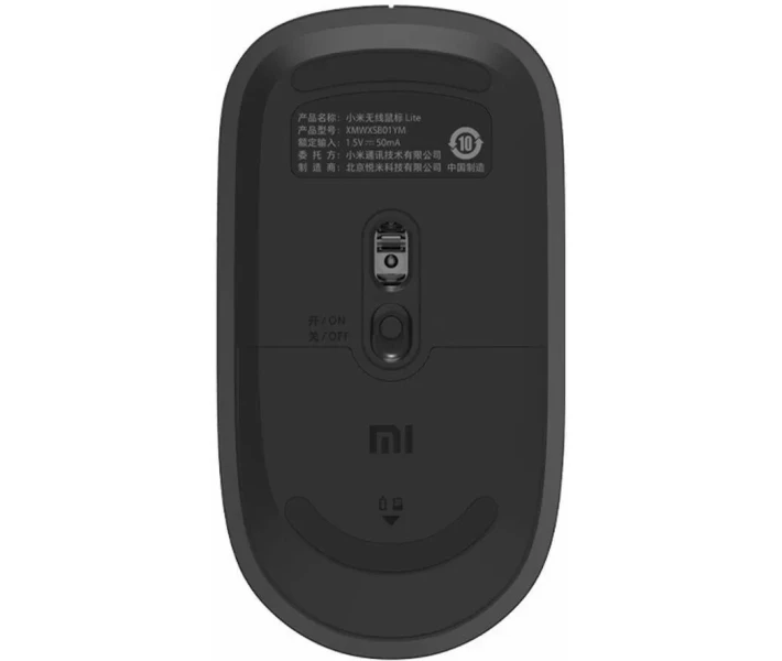 Фото - мышку для ноутбука Мышь Xiaomi Wireless Mouse Lite Black