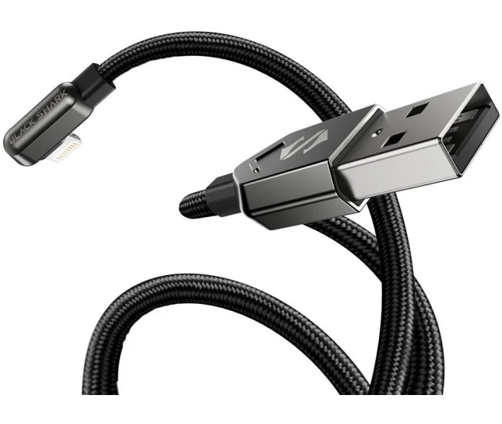 Фото - адаптер и кабель Демо-образец кабель Black Shark Lightning to USB-A (BL30-A2L)