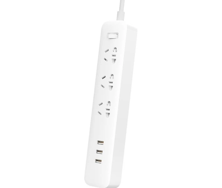 Фото - сетевой фильтр Удлинитель Mi Power Strip (3 розетки+3 USB) 27W Fast Charge