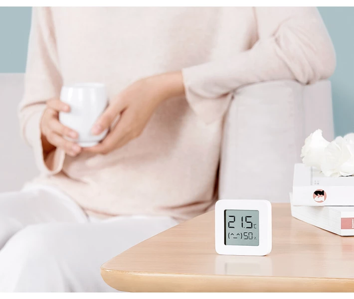 Фото - датчик для дома Датчик Mi Temperature and Humidity Monitor 2