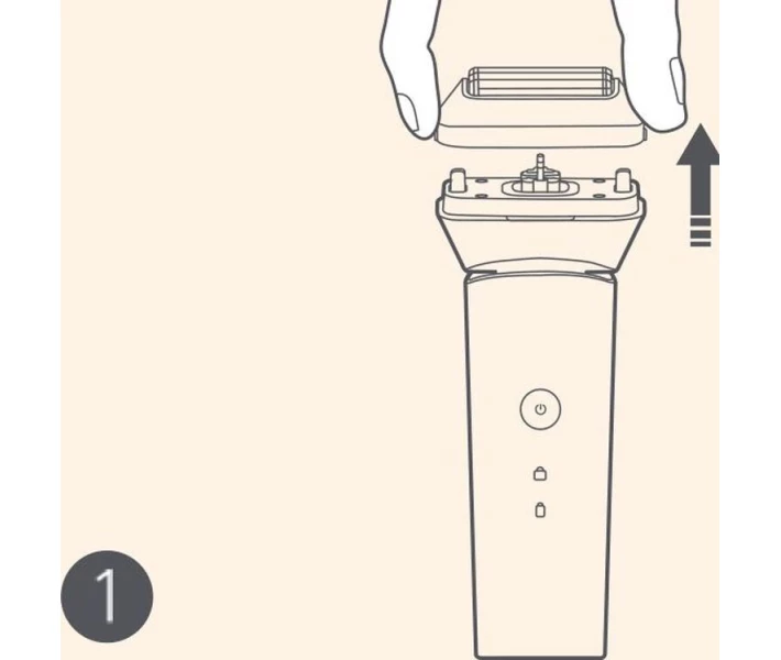 Фото - аксессуар к электробритве Насадка для бритвы Mi 5-Blade Electric Shaver Replacement Head