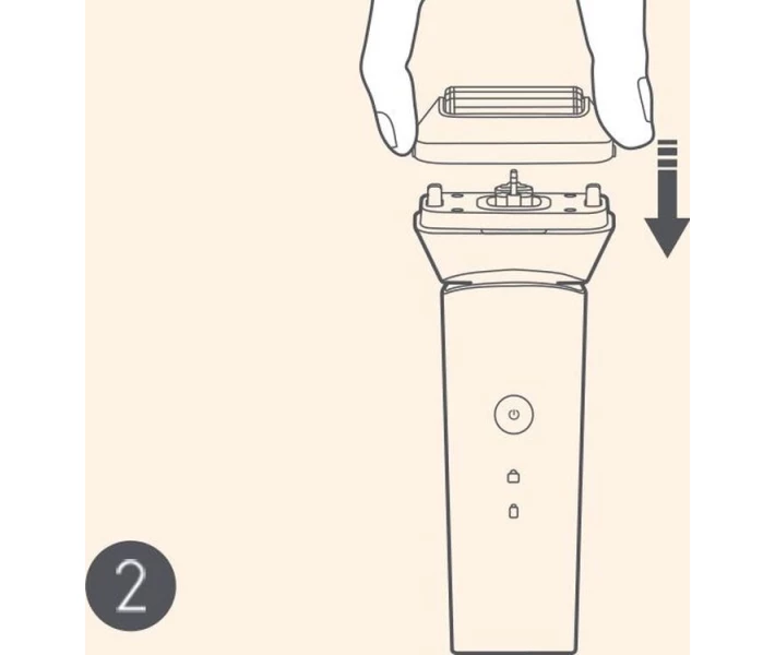 Фото - аксессуар к электробритве Насадка для бритвы Mi 5-Blade Electric Shaver Replacement Head