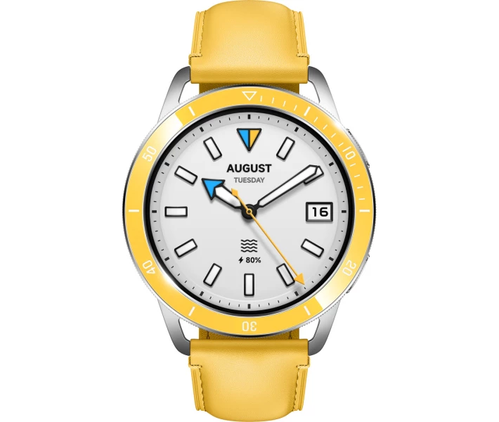 Фото - аксессуар к смарт-чсасам Безель Xiaomi Watch Bezel Chrome Yellow (BHR8314GL)