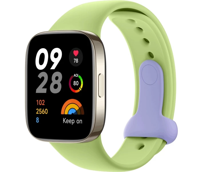 Фото - аксессуар к смарт-чсасам Ремешок Redmi Watch 3 Silicone Strap Lime Green (Зеленый)