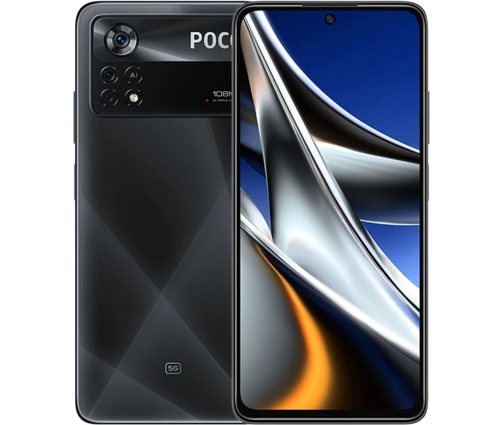 Фото - смартфон и мобильный телефон Poco X4 Pro 5G 6/128 Laser black(2201116PG)