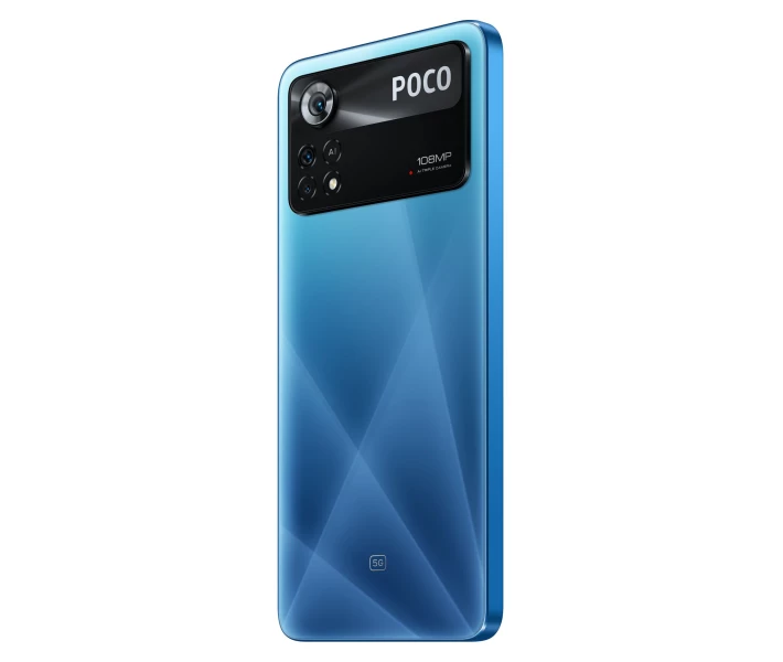 Фото - смартфон и мобильный телефон Poco X4 Pro 5G 8/256 Laser blue(2201116PG)