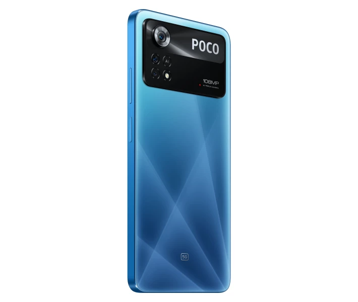 Фото - смартфон и мобильный телефон Poco X4 Pro 5G 8/256 Laser blue(2201116PG)