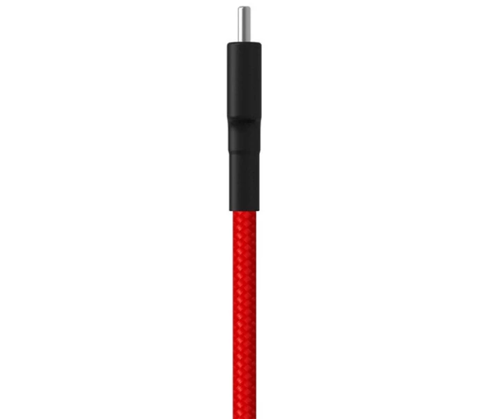 Фото - адаптер и кабель Mi Braided USB Type-C Cable 1m (Red)