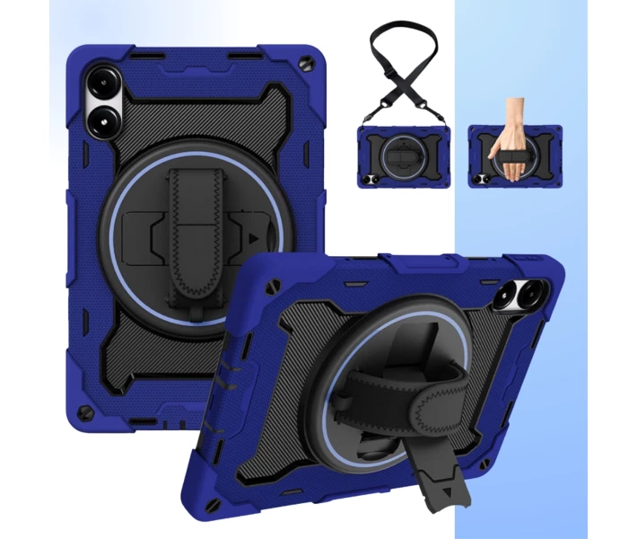 Фото - чехол Бронированный чехол (Horizontal handle) Becover для Xiaomi Redmi Pad 2 Pro 12.1'' Deep Blue (715504)