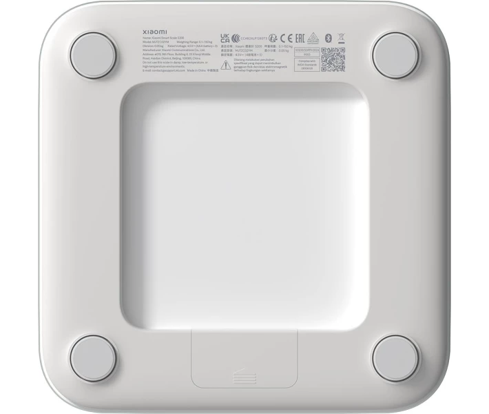 Фото - напольные весы Умные весы Mi Smart Scale S200 (Белый) BHR9230GL