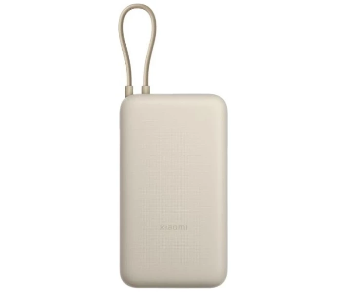Фото - power bank Внешн_АКБ Xiaomi 20000mAh 33W(Integrated Cable) (BHR8851GL)дубовая кора