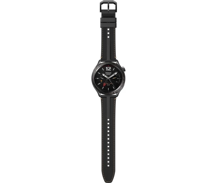 Фото - аксессуар к смарт-чсасам Безель и ремешок Xiaomi Watch S4 Bezel and Strap Kit-Midnight Carbon BHR9908GL